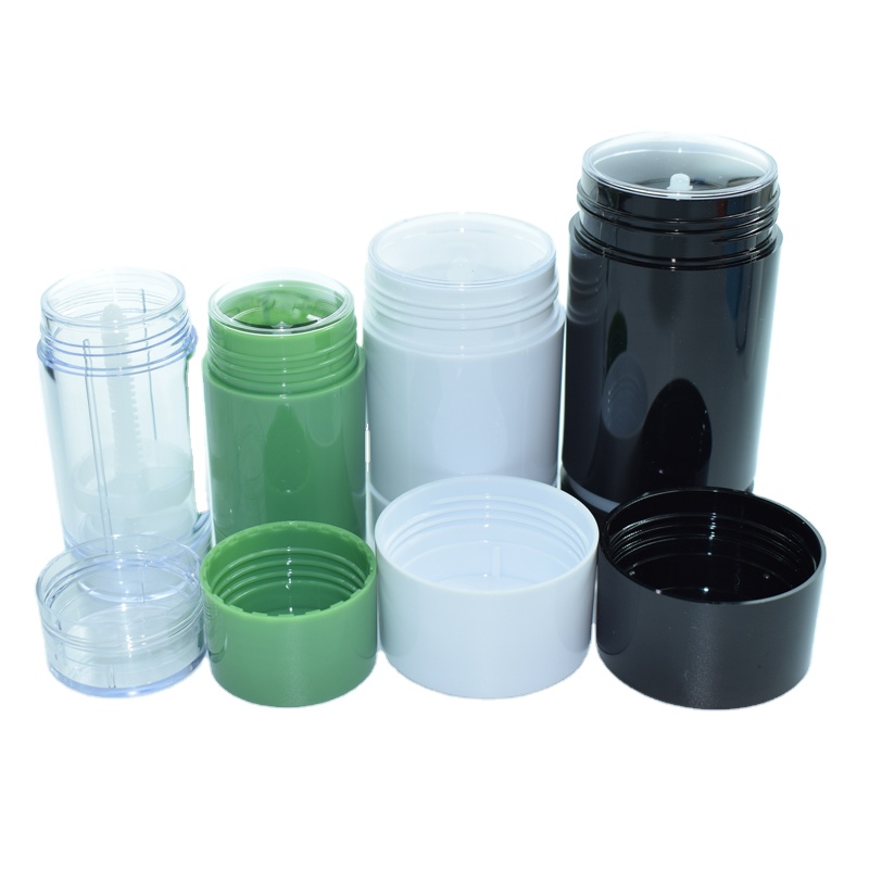 30ml 50ml 75ml Biodegradable Deodorant Container Stick Tubes Empty Round Plastic Stick Containers Tubes