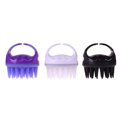 Soft silicone cheap scalp massager shampoo brush hair massager washing