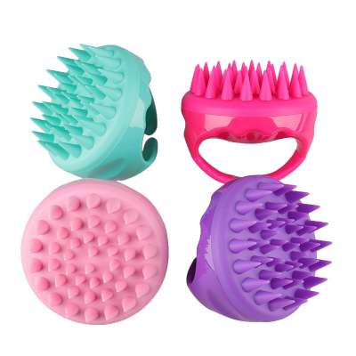 New Arrivals Wholesale Shampoo Brush Hair Scalp Massage Brush Soft Silicone Comb For Men Women Kids And Pet